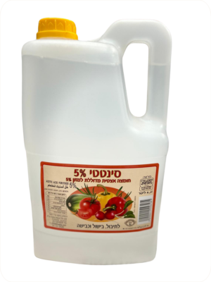 חומץ סינטטי - הילל 4 ליטר