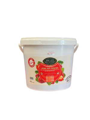 ממרח תות שדה - קונפיטורה דלי 5 ק"ג