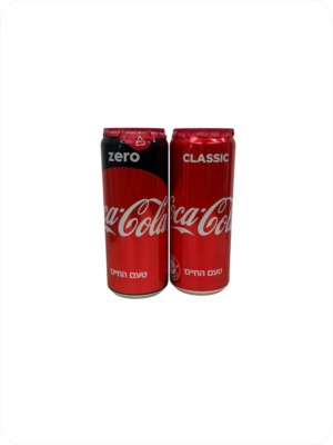 קולה/ קולה זירו פחיות (1/24)