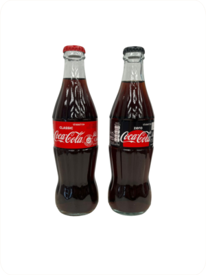 קולה/זירו -בקבוק זכוכית (1/24)